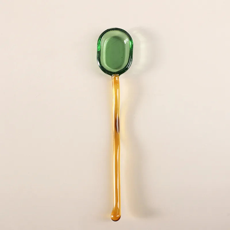 DecorBites™ Glass Dessert Spoon Set