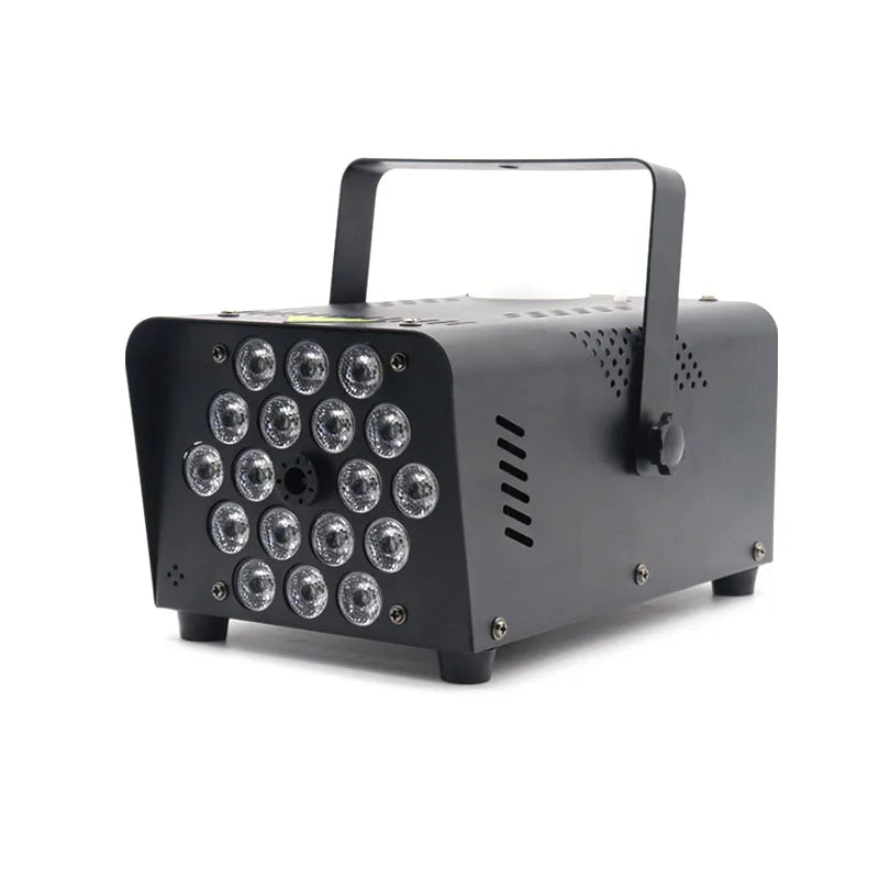 DecorBites™ 500W Smoke Machine with 13 Color Lights & Wireless Remote Control