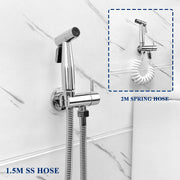 Decorbites™ Grifo de Bidé Dorado Pulverizador Manual de Grifo de Agua Fría Único Grifo Higiénico para Inodoro Ducha