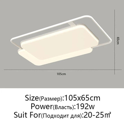 DecorBites™ LED Ceiling Lights: Bedroom, Kitchen, Whole House Indoor Lighting Fixtures