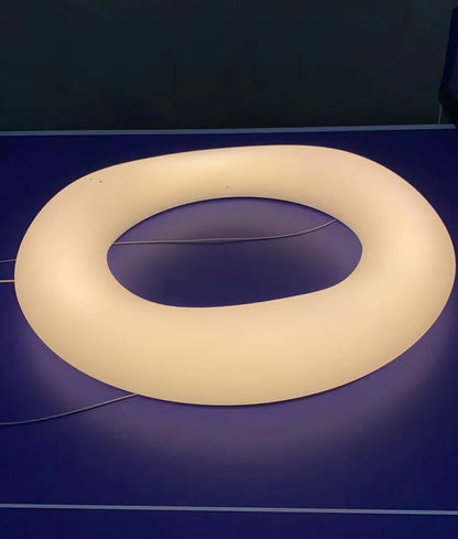 DecorBites™ Cloud Pendant Light: Nordic Minimalist Doughnut Chandelier for Living Room & Kid's Bedroom