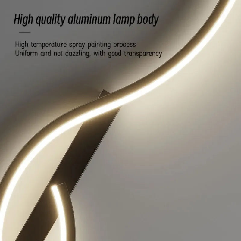 Lámpara de pared LED DecorBites™ para sala de estar, dormitorio e iluminación interior