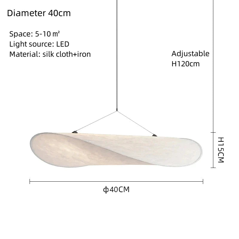 DecorBites™ Designer Cloth Cover Pendant Chandelier for Living Room Bedroom Home Decor