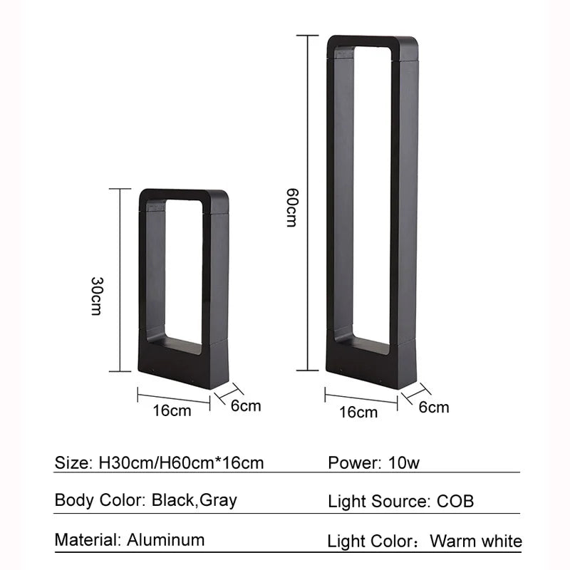 Modern LED Lawn Lamp