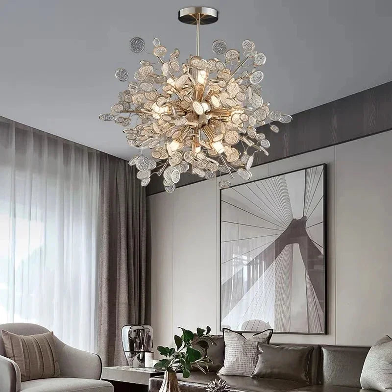 Decorbites™ Lámpara de techo LED de diseño nórdico de lujo para iluminación de sala de estar, comedor y dormitorio