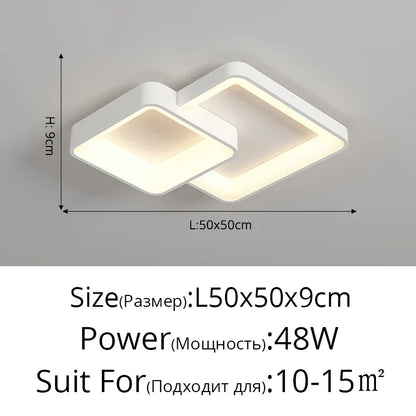 DecorBites™ LED Chandelier: Modern Indoor Lighting for Bedroom, Kitchen, Living Room, Dining Room