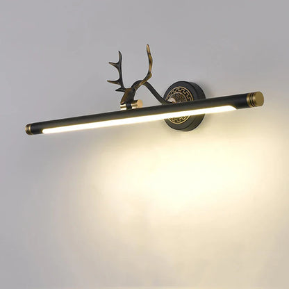 DecorBites™ Antler 8W LED 46CM Mirror Light Sconce لغرفة النوم والحمام