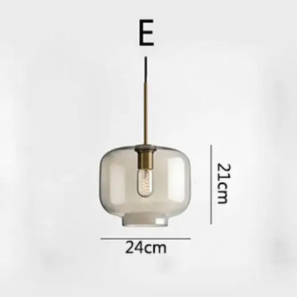 DecorBites™ Glass Chandelier: Nordic Minimalist, Net Red Design for Restaurant, Bar, Cafe, Clothing Store.