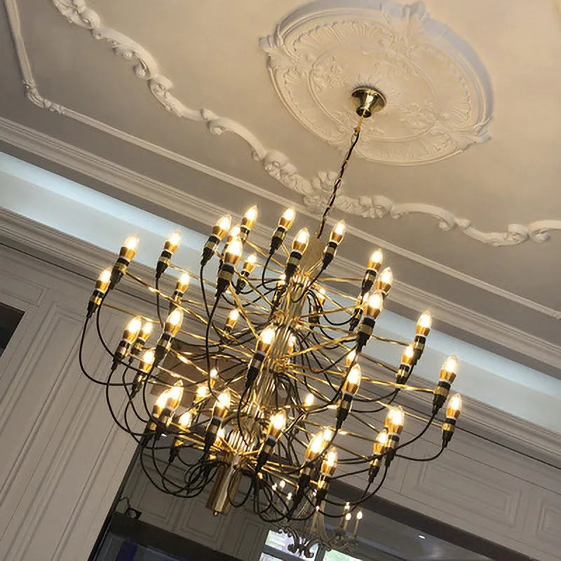 Italian LED Candle Chandelier