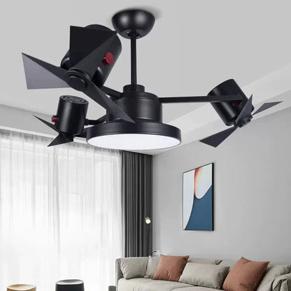 DecorBites™ Ceiling Fan with Invisible Blades for Living Room, Bedroom, and Restaurant