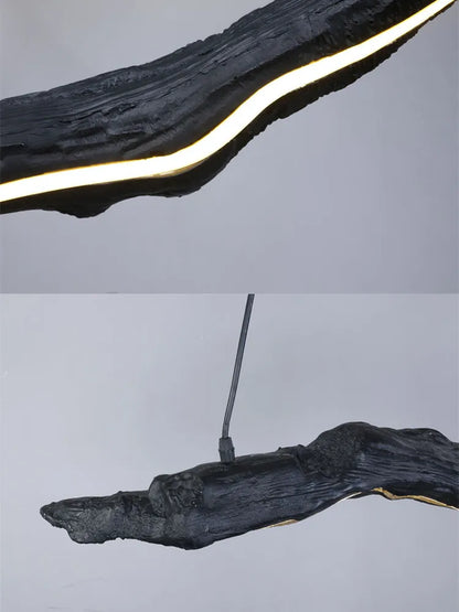 DecorBites™ LED Strip Lights: Nordic Personality Hanging Lamps for Home, Office, and Cafe