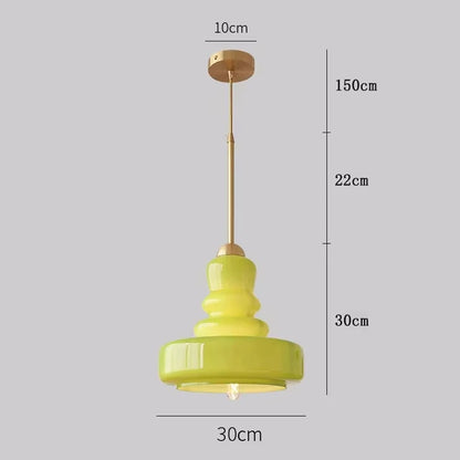 DecorBites™ Glass Pendant Lights Ceiling Suspension for Kitchen Island Bedroom Living Dining Room