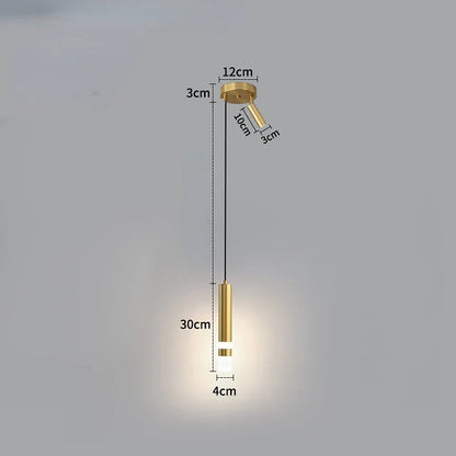 DecorBites™ Double Head LED Pendant Lights for Modern Indoor Bedroom, Bedside, Entrance, Bathroom