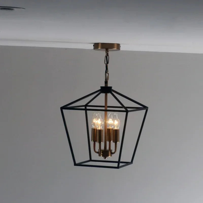 DecorBites™ Country Style Iron LED Chandelier for Home Lighting