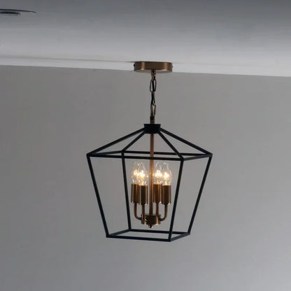 DecorBites™ Country Style Iron LED Chandelier for Home Lighting