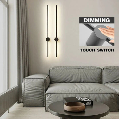 DecorBites™ Dimmable LED Wall Lights 360° Rotatable Indoor Wall Sconce