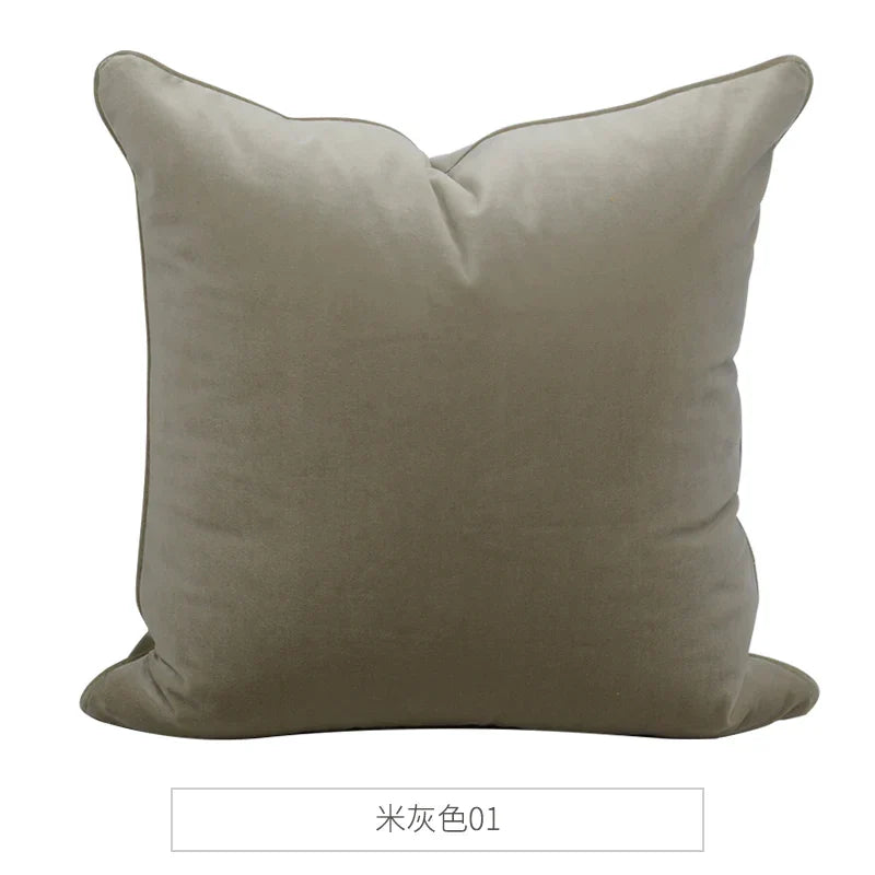 Funda de almohada DecorBites™ Luxe Italy de terciopelo, funda de cojín de alta calidad para sofá de sala de estar