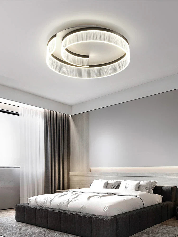 DecorBites™ LED Chandelier: Modern Luxur Ceiling Lighting for Living Room, Bedroom, Kitchen, Study