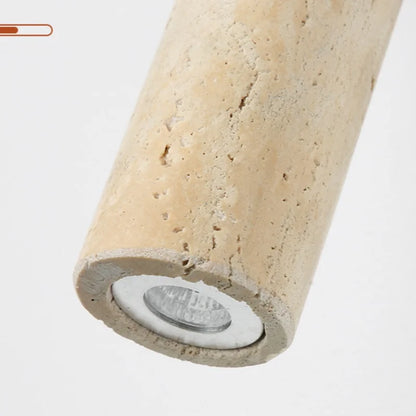 DecorBites™ مصباح حائط LED قابل للتعديل من الترافرتين الأصفر لإضاءة الدرج لديكور المنزل