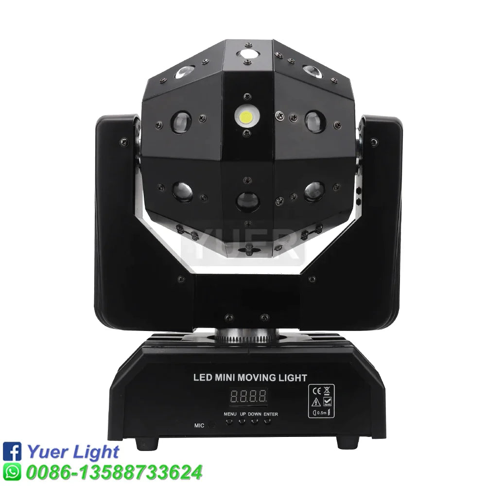 Decorbites™ Disco-Kugel-Lichter LED Moving-Head-Fußball-Licht Nachtclub-Bühnenbeleuchtung