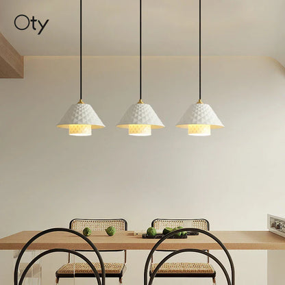 ديكوربايتس™ مصابيح نحاسية سيراميكية معلقة لتزيين المنزل