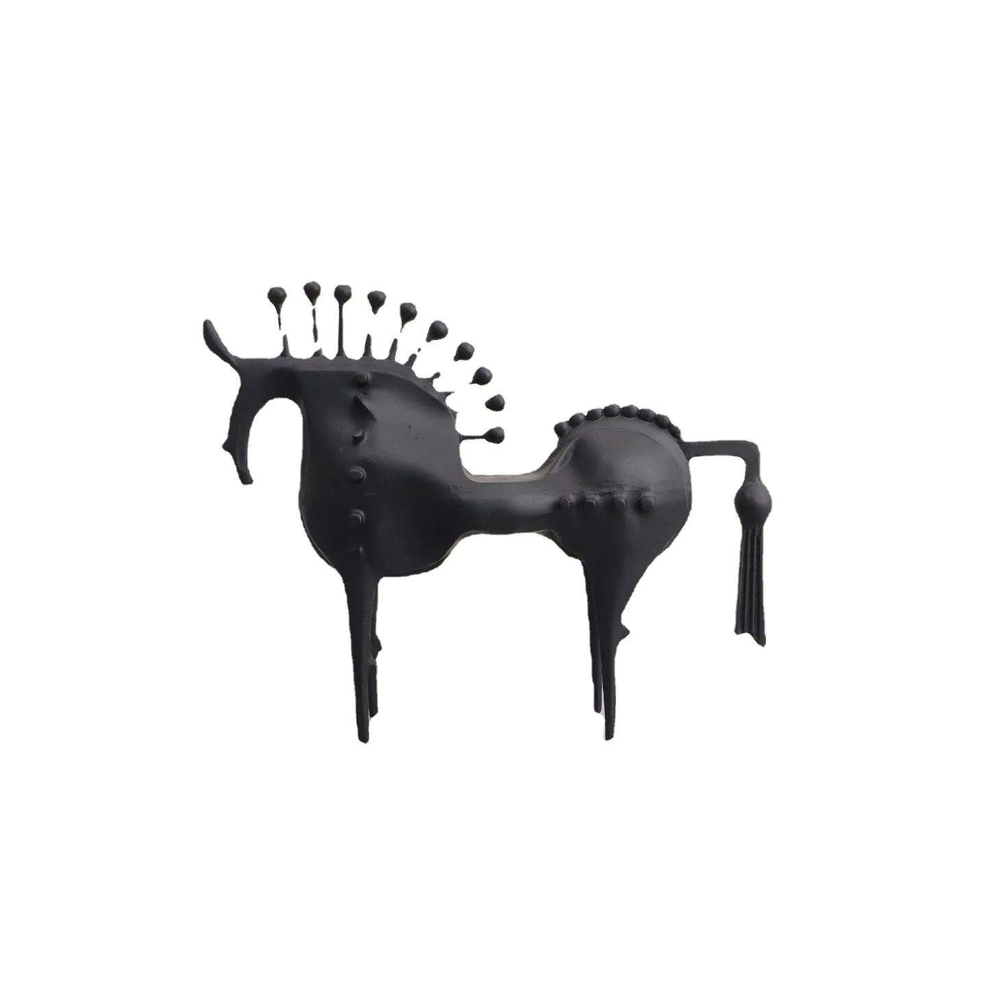 DecorBites™ Abstract Horse Metal Sculpture Decorative Figurine - Home Decoration Accessory