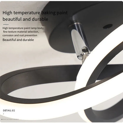 DecorBites™ LED Ceiling Lights: Modern Home Lighting for Bedroom Living Room Corridor Balcony