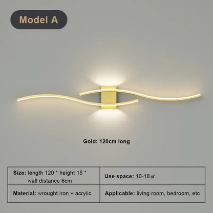 DecorBites™ LED Wall Light Strip for Home Indoor Decorative Lighting