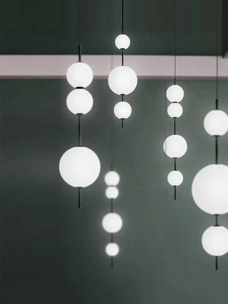 DecorBites™ Gourd Chandelier: Creative Art Decoration for Restaurant, Bar, Bedroom, Vertical Lighting