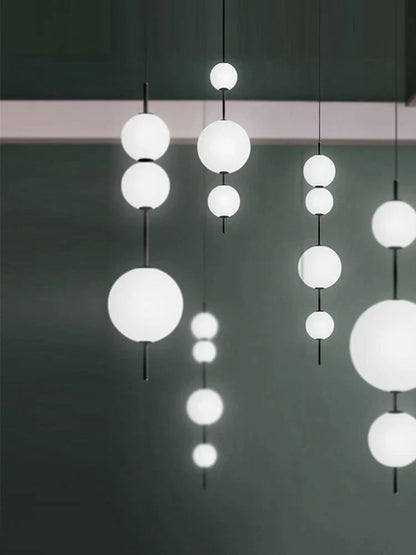 DecorBites™ Gourd Chandelier: Creative Art Decoration for Restaurant, Bar, Bedroom, Vertical Lighting