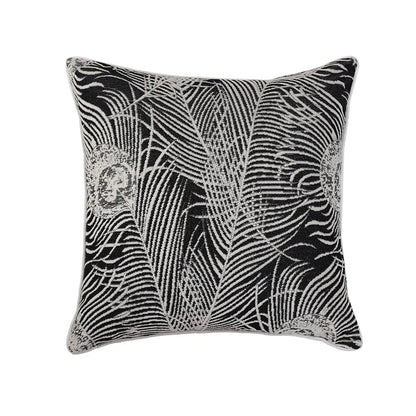 غطاء وسادة فاخر مزدوج الجوانب بتصميم هندسي من ديكوربايتس™