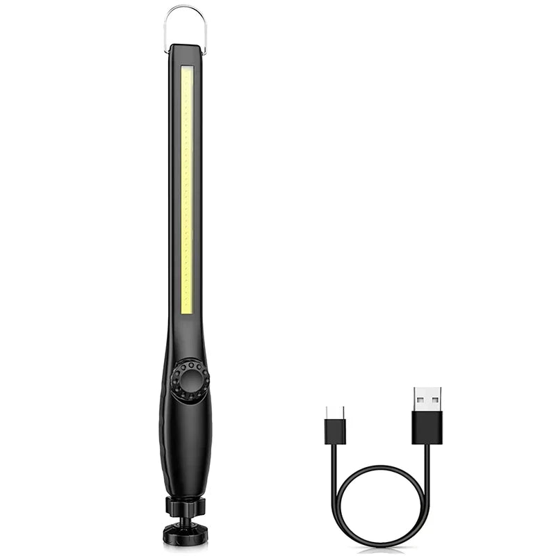 DecorBites™ COB LED Nightlight Work Light 3000AmAh Dimmable Inspection Lamp for Home Garage