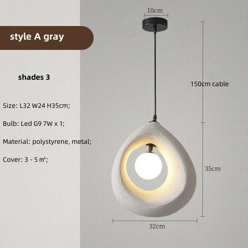 Lámpara colgante LED Decorbites™ para comedor, accesorio de iluminación para decoración del hogar