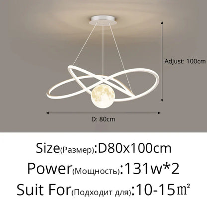 DecorBites™ LED Pendant Lights for Living Dining Study Room Indoor Lighting