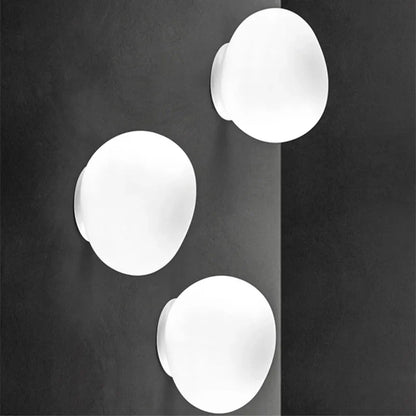 DecorBites™ Glass Egg Wall Sconces Lamp Ceiling Light with E27 Led Bulb