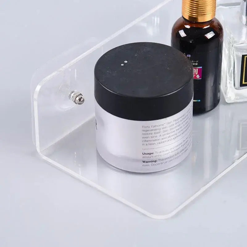 DecorBites™ Clear Acrylic Wall Shelf Organizer 20-50cm
