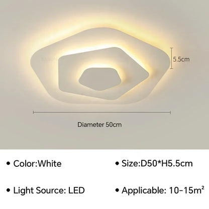 Lámpara de techo LED DecorBites™ para la decoración de la sala de estar o el dormitorio