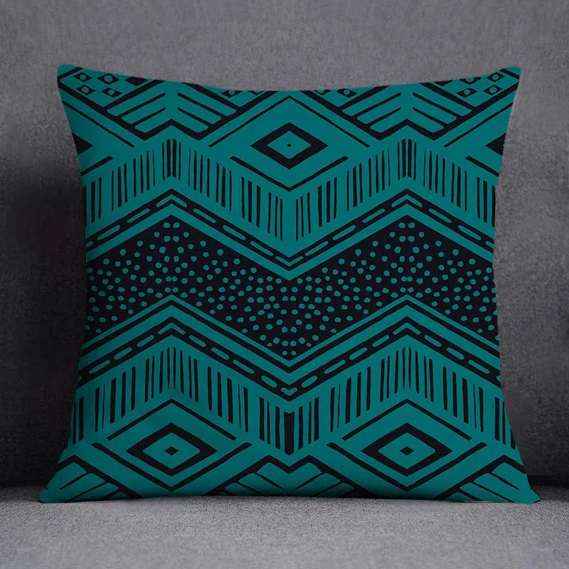 DecorBites™ Leaf Pattern Pillowcase: Nordic Style Sofa Cushion Cover for Home Decor & Bedding