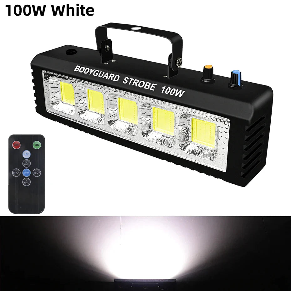 Luces Estroboscópicas LED Decorbites™ con Control Remoto para Iluminación de Escenario de Fiesta