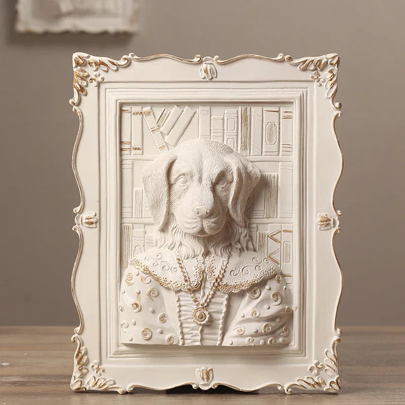 DecorBites™ Earl Cat Resin Pendant Wall Decoration Frame for a Whimsical Touch.