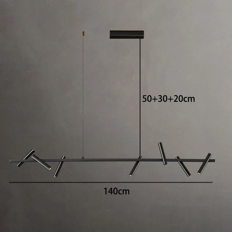 DecorBites™ LED Pendant Light Chandelier for Modern Home Decor and Indoor Lighting