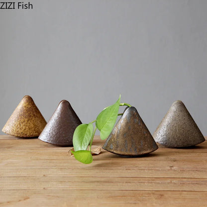 DecorBites™ Coarse Pottery Vase Small Flower Pot Room Aesthetic Decor
