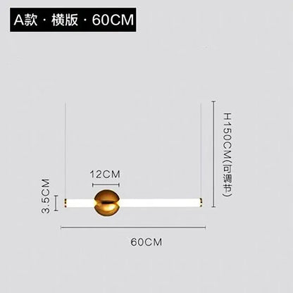 Lámparas colgantes DecorBites™ con marco geométrico lineal para escaleras y decoración de mesas.