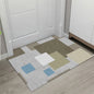 Decobites Velvet Entrance Rug: Absorbent, Anti-Slip, Dirt-Tolerant. Perfect for Living Room & Bathroom.