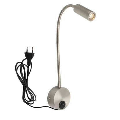 DecorBites™ Bronze Gooseneck LED Wall Lamp Bedroom Bedside Sconce Spot Lighting