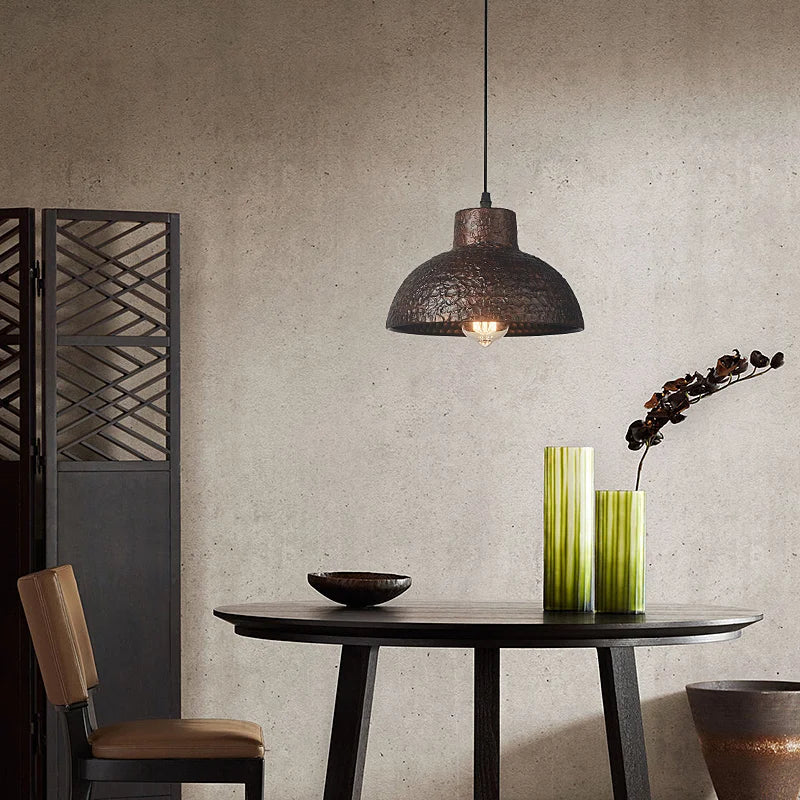 White Vintage Pendant Light For Kitchen Dining