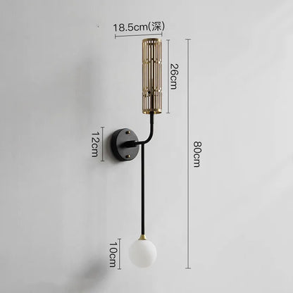 DecorBites™ LED Nordic Wall Sconce - Luxury Living Room Bedroom Decor Balcony Light