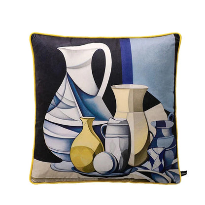 DecorBites™ Circus Horse Print Velvet Cushion Cover in Various Sizes