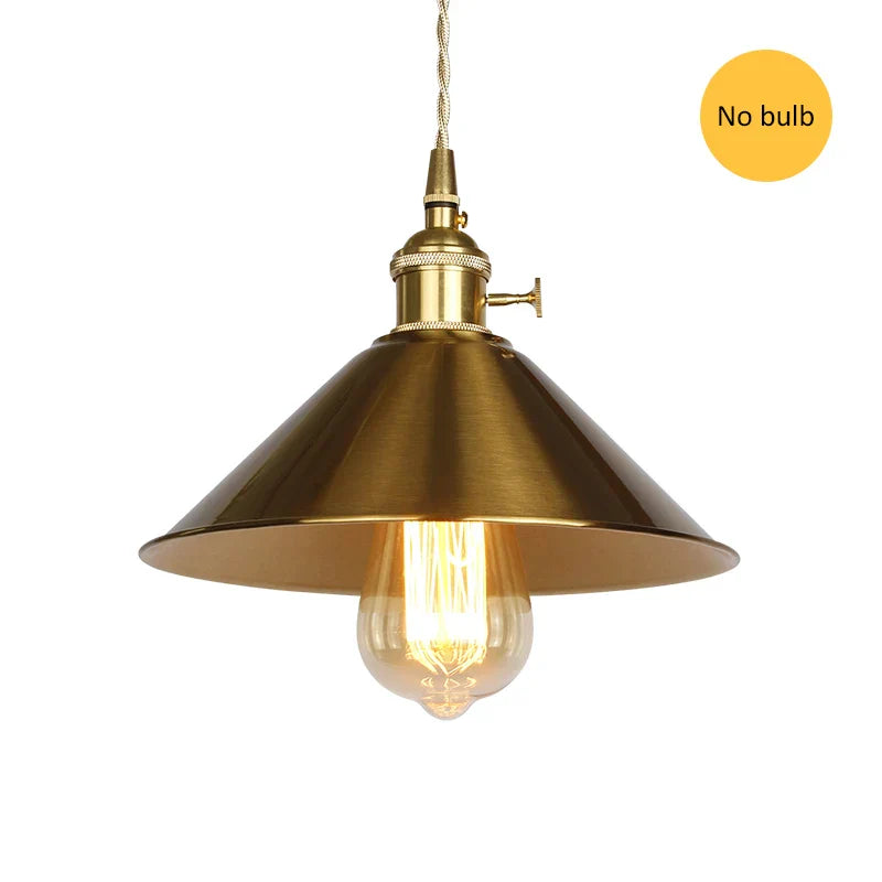Decorbites™ Golden E27 Hängeleuchte: Vintage-Stil LED-Lampe für das Wohnzimmer