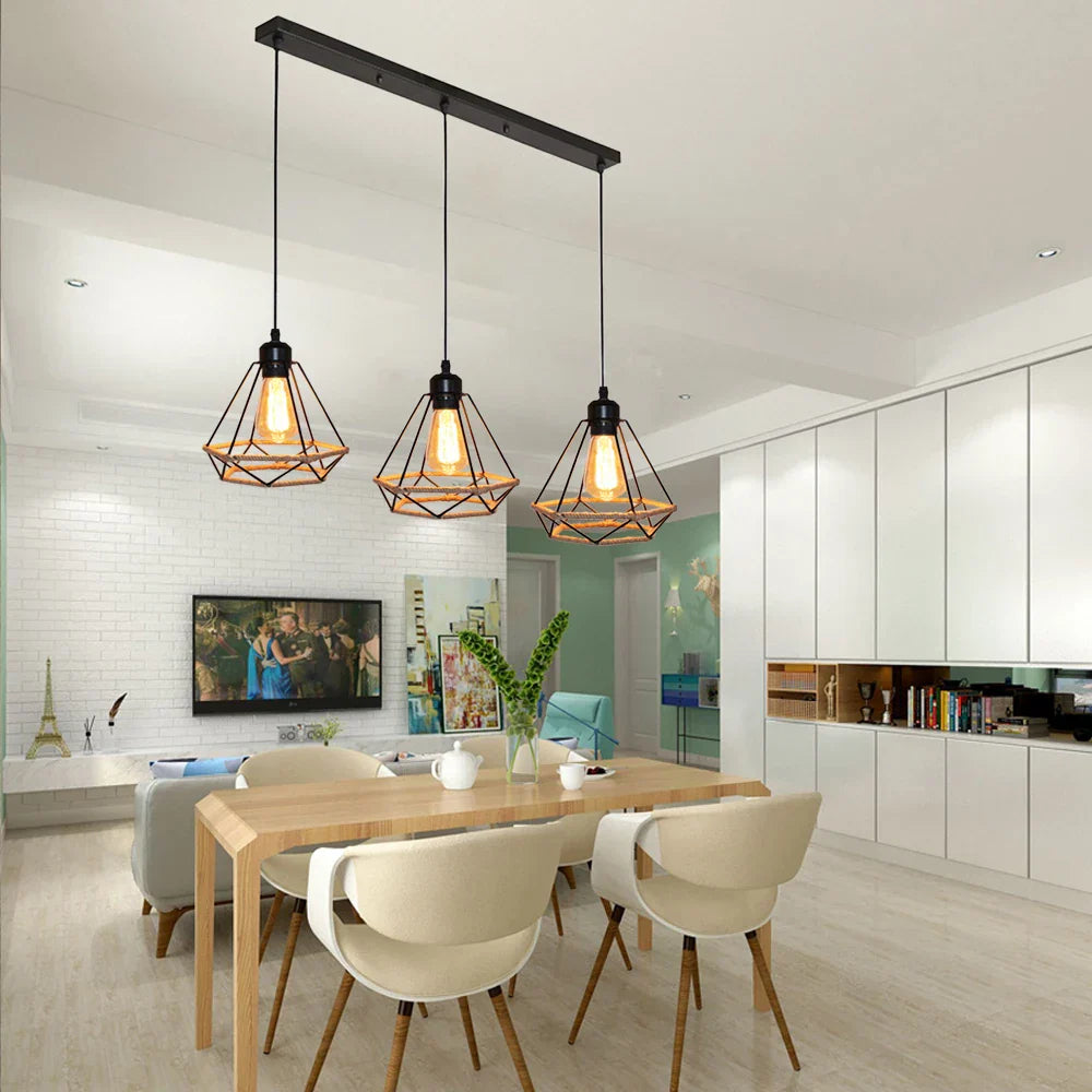 DecorBites™ Industrial Hanging Lamp for Kitchen Bedroom Aisle Lighting